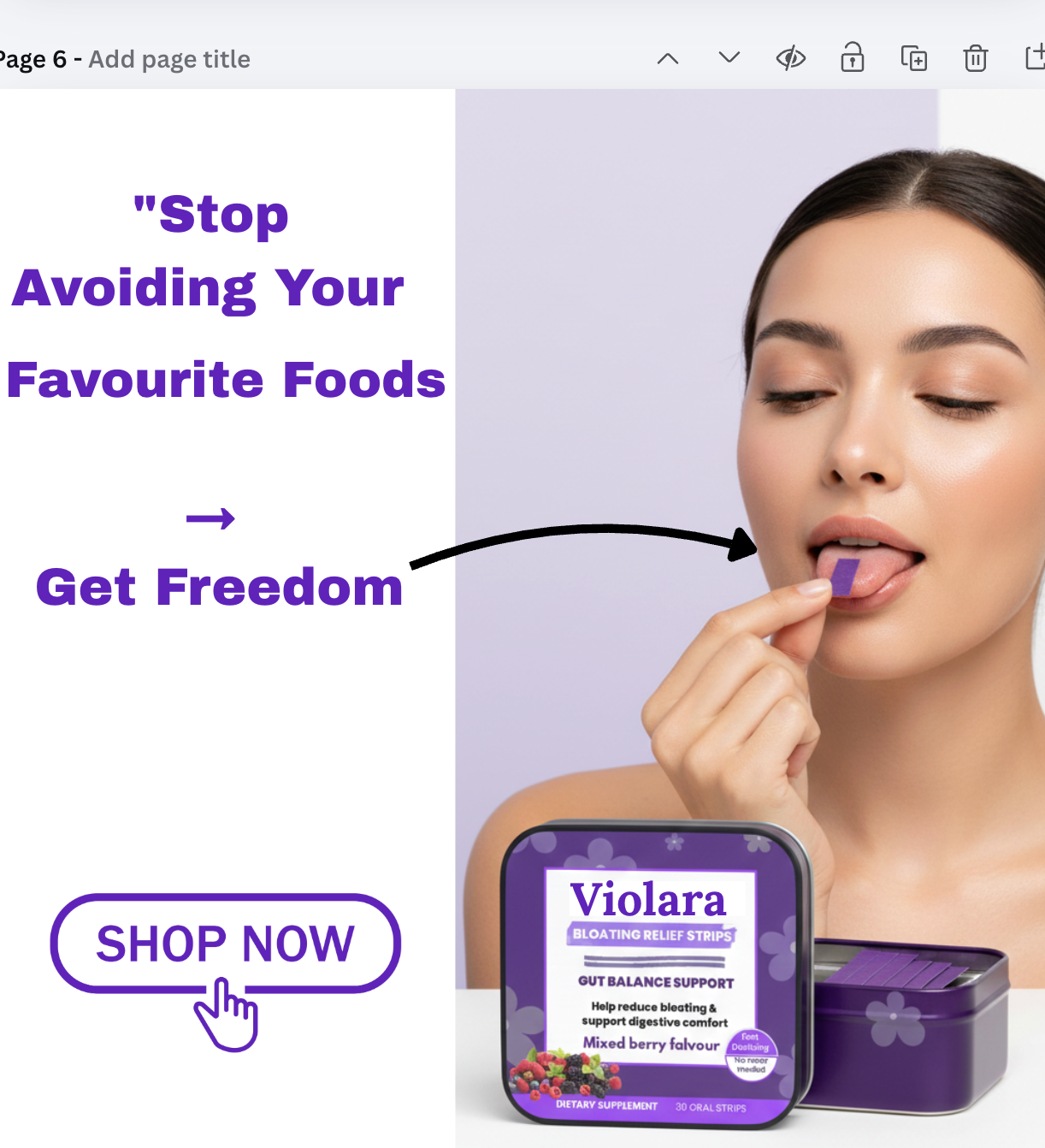 Violara™️ bloating relief Strips